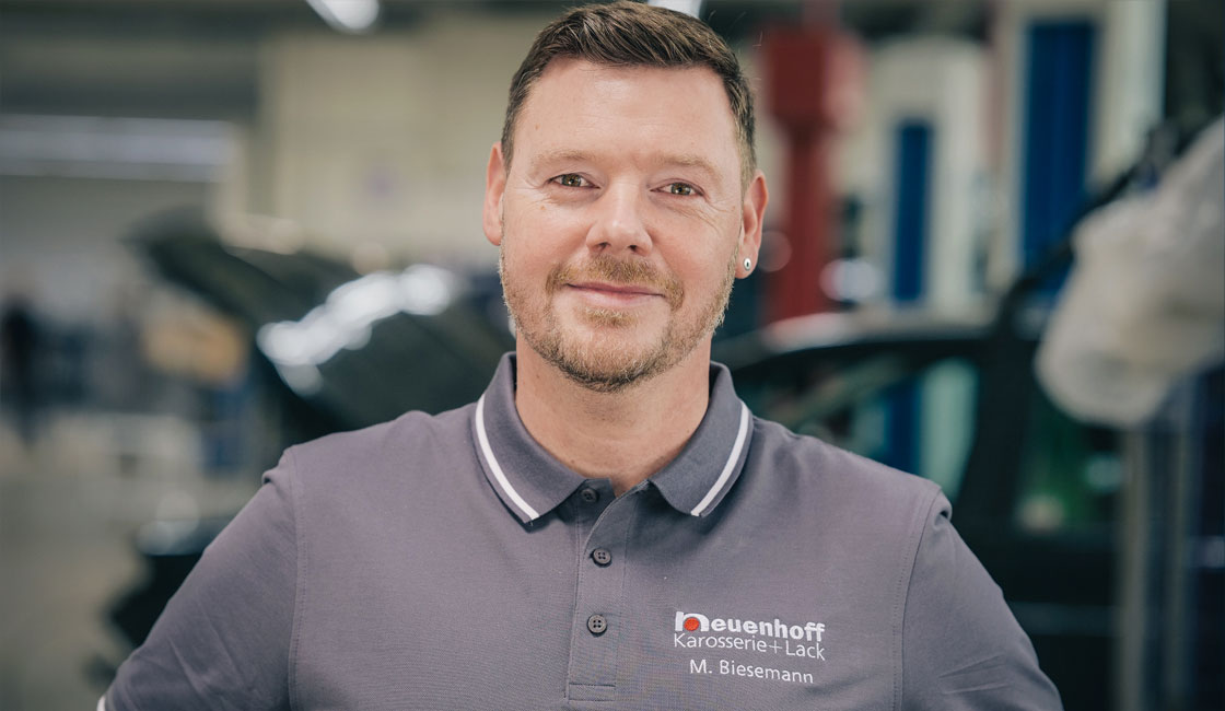 Michael Biesemann, Schadensmanager/Serviceannahme