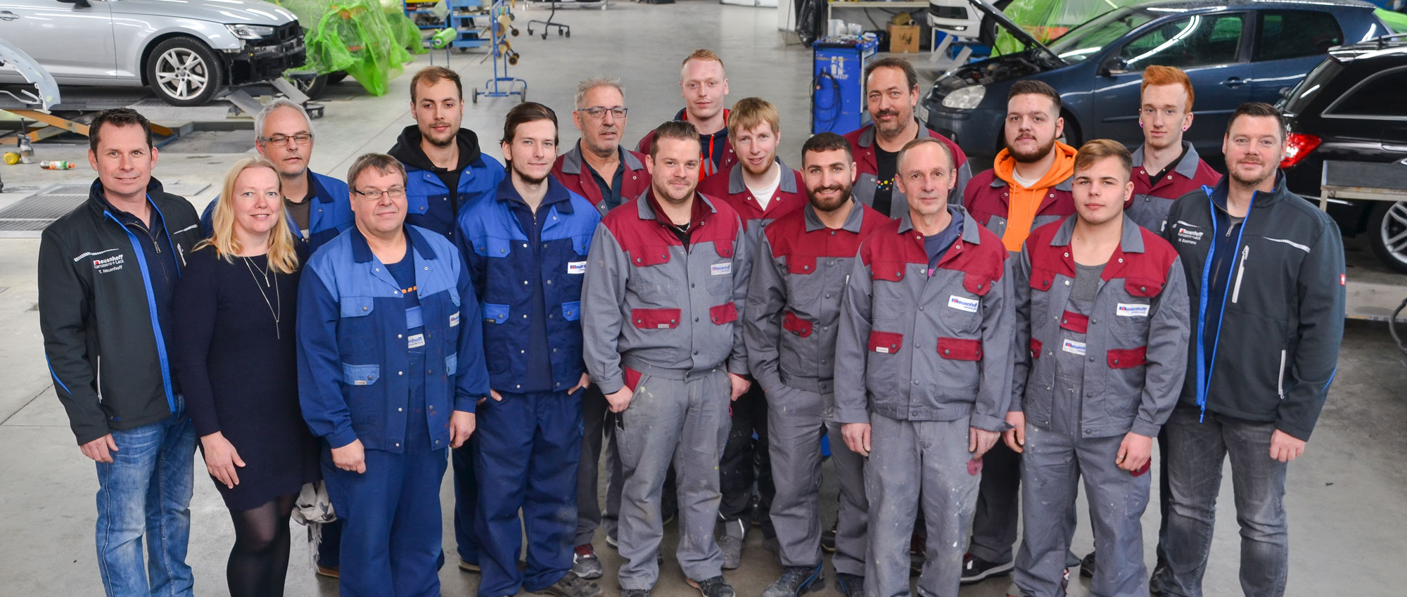 Mitarbeiter Neuenhoff Karosserie + Lack